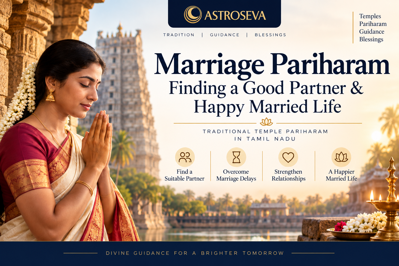 Marriage Pariharam: Finding a Good Partner & Happy Married Life